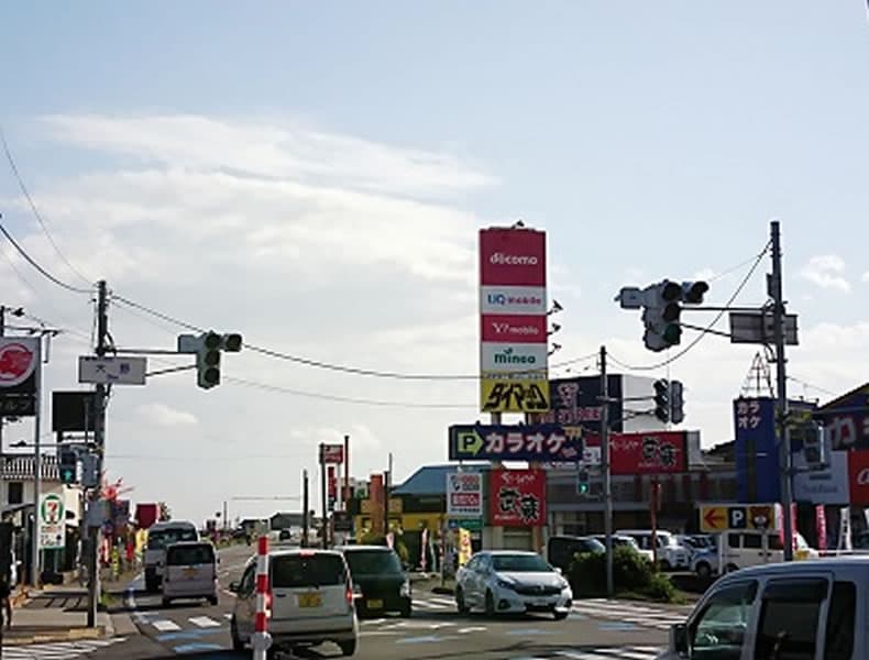 西大通「大野」交差点より大堀幹線へ入り、新潟方面向かってください。