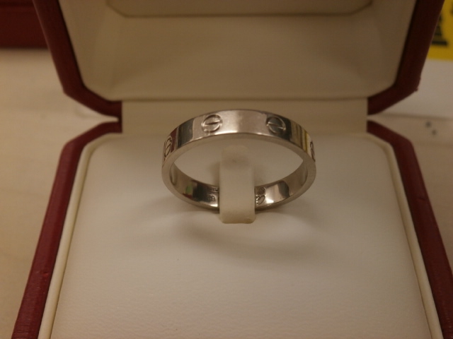 カルティエ　ラブリングについて　新潟西店