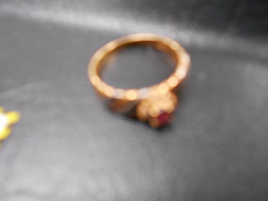 色石付き18金プラチナ900リング　【いわき平店】 福島県いわき市にあるザ・ゴールド いわき平店（※平谷川瀬店に移転いたしました）の画像1