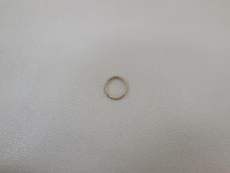 18金リングの買取実績【いわき平店/福島県/いわき市】 福島県いわき市にあるザ・ゴールド いわき平店（※平谷川瀬店に移転いたしました）の画像1