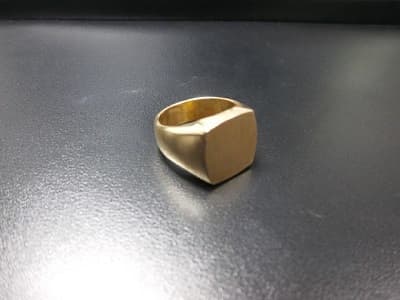 18金印台リング【いわき平店】 福島県いわき市にあるザ・ゴールド いわき平店（※平谷川瀬店に移転いたしました）の画像1