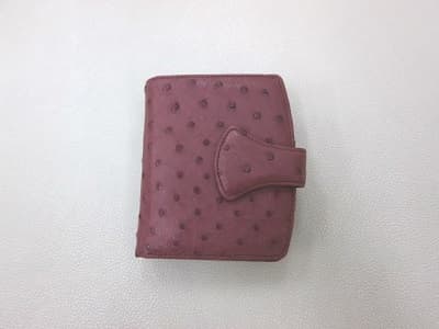 オーストリッチの二つ折り財布【いわき平店】 福島県いわき市にあるザ・ゴールド いわき平店（※平谷川瀬店に移転いたしました）の画像1