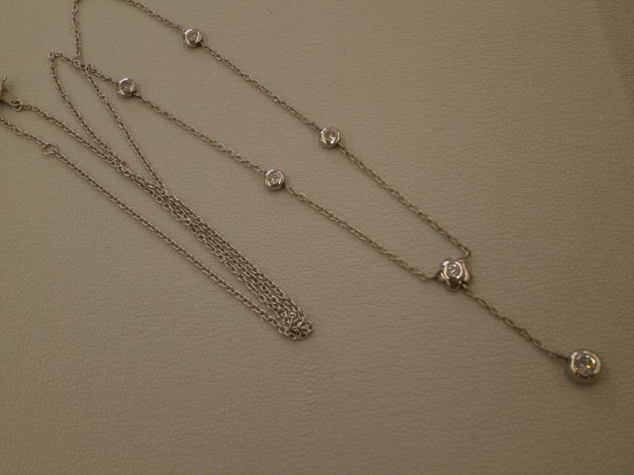 ダイヤモンド付ネックレス【郡山横塚店】 福島県郡山市にあるザ・ゴールド 郡山横塚店の画像1