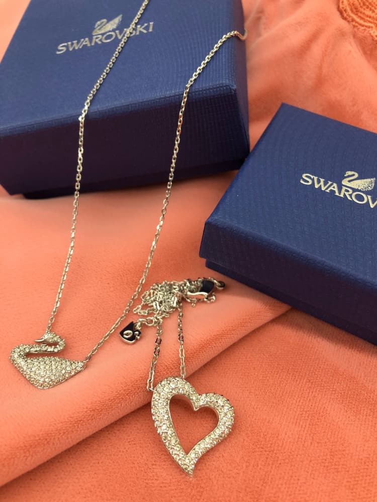 スワロフスキーネックレスの買取実績【郡山横塚店/福島県/郡山市】 福島県郡山市にあるザ・ゴールド 郡山横塚店の画像1