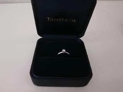 ティファニー　ダイヤモンドリング【郡山横塚店】 福島県郡山市にあるザ・ゴールド 郡山横塚店の画像1