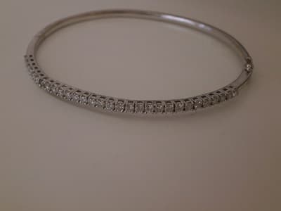 18金　ダイヤモンド付　ブレスレット【郡山横塚店】 福島県郡山市にあるザ・ゴールド 郡山横塚店の画像1