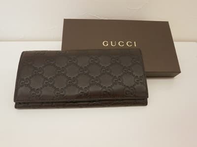 グッチ　シマ　長財布【郡山横塚店】 福島県郡山市にあるザ・ゴールド 郡山横塚店の画像1