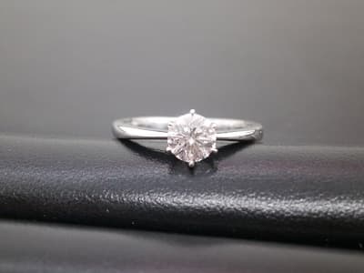 プラチナ900　ダイヤモンドリング【郡山横塚店】 福島県郡山市にあるザ・ゴールド 郡山横塚店の画像1