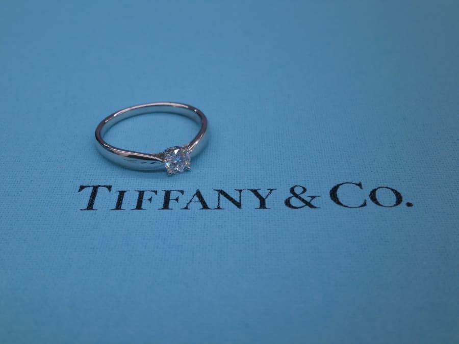 ティファニー　ダイヤ付きリング【郡山横塚店】 福島県郡山市にあるザ・ゴールド 郡山横塚店の画像1