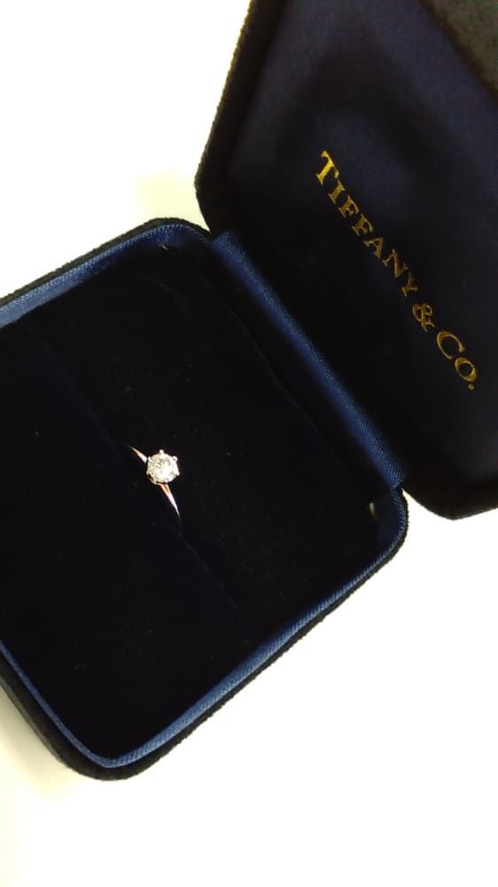 ティファニーダイヤリング【須賀川インター店】 福島県須賀川市にあるザ・ゴールド 須賀川インター店の画像1