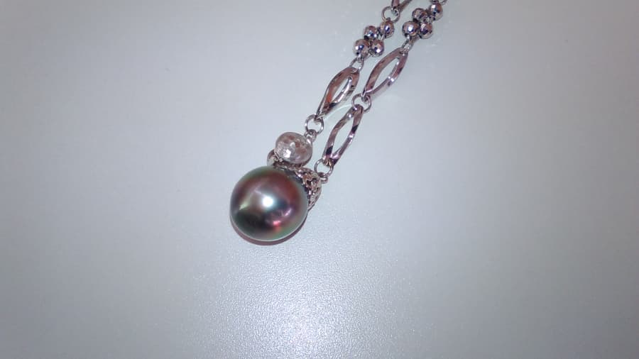 黒真珠ネックレス・プラチナ850ネックレスの買取実績【須賀川インター店/福島県/須賀川市】 福島県須賀川市にあるザ・ゴールド 須賀川インター店の画像1