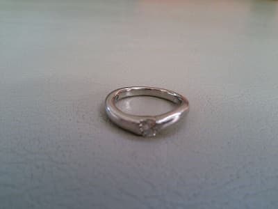 プラチナ９００　ダイヤモンドリング【須賀川インター店】 福島県須賀川市にあるザ・ゴールド 須賀川インター店の画像1