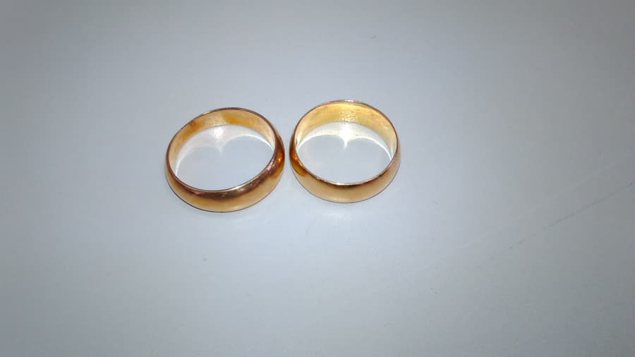 18金リングの買取実績【須賀川インター店/福島県/須賀川市】 福島県須賀川市にあるザ・ゴールド 須賀川インター店の画像1