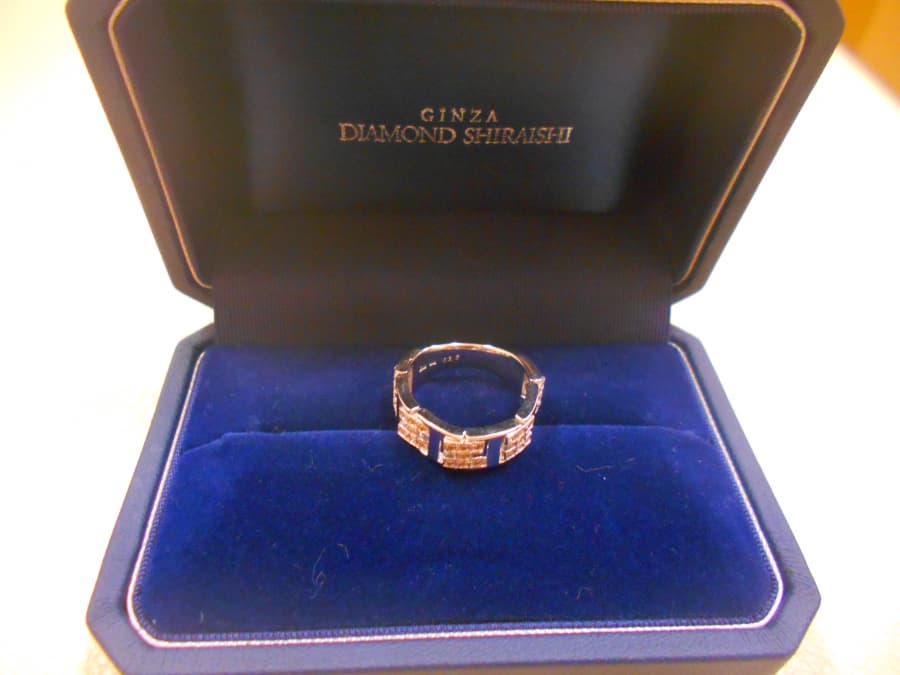 ダイヤリングの買取実績　【新白河店/福島県/新白河市】 福島県白河市にあるザ・ゴールド 新白河店の画像1