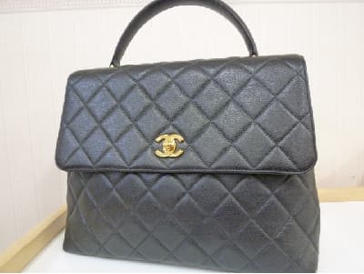 シャネル　キャビアスキン ハンドバッグ　【新白河店】 福島県白河市にあるザ・ゴールド 新白河店の画像1