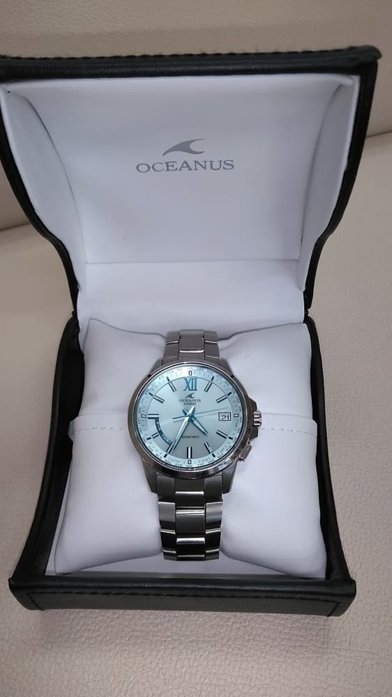 カシオ オシアナスの買取実績【新白河店/福島県/白河市】 福島県白河市にあるザ・ゴールド 新白河店の画像1