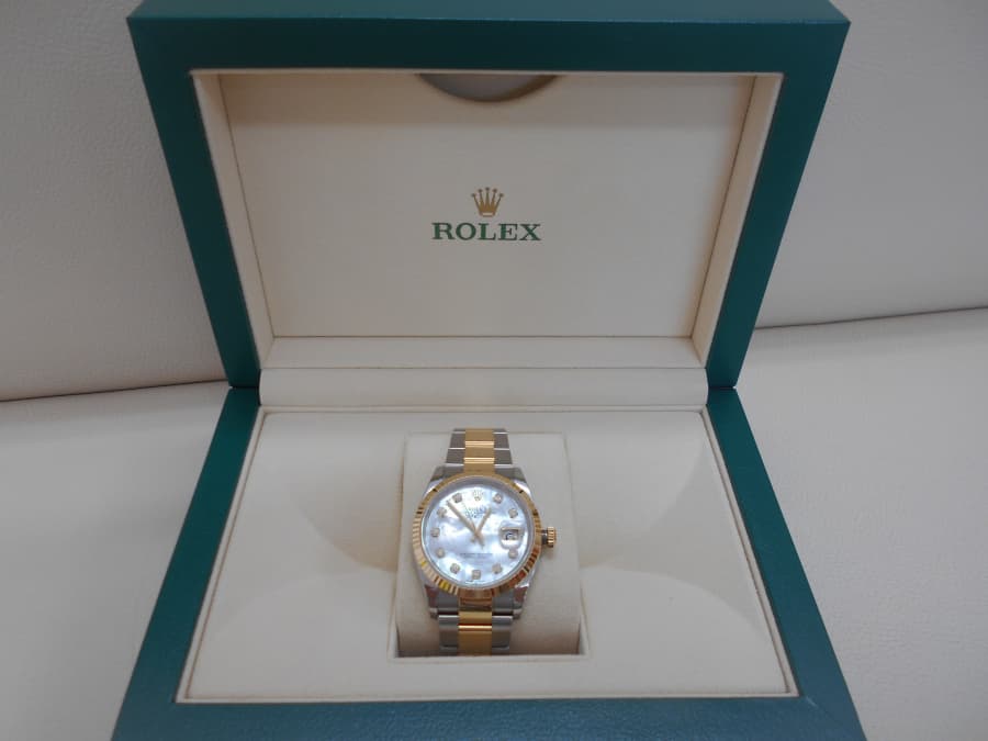 ROLEXデイトジャストの買取実績【新白河店/福島県/白河市】 福島県白河市にあるザ・ゴールド 新白河店の画像1