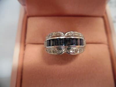 色石付リング　【新白河店】 福島県白河市にあるザ・ゴールド 新白河店の画像1