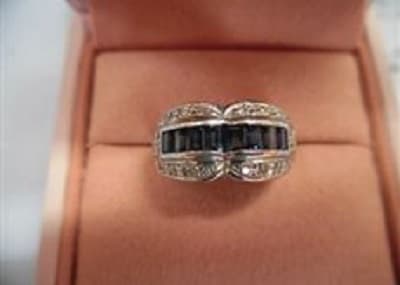 メレダイヤ色石リング　【新白河店】 福島県白河市にあるザ・ゴールド 新白河店の画像1