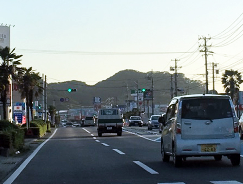 平方面からお越しの場合（県道2６号線（鹿島街道））