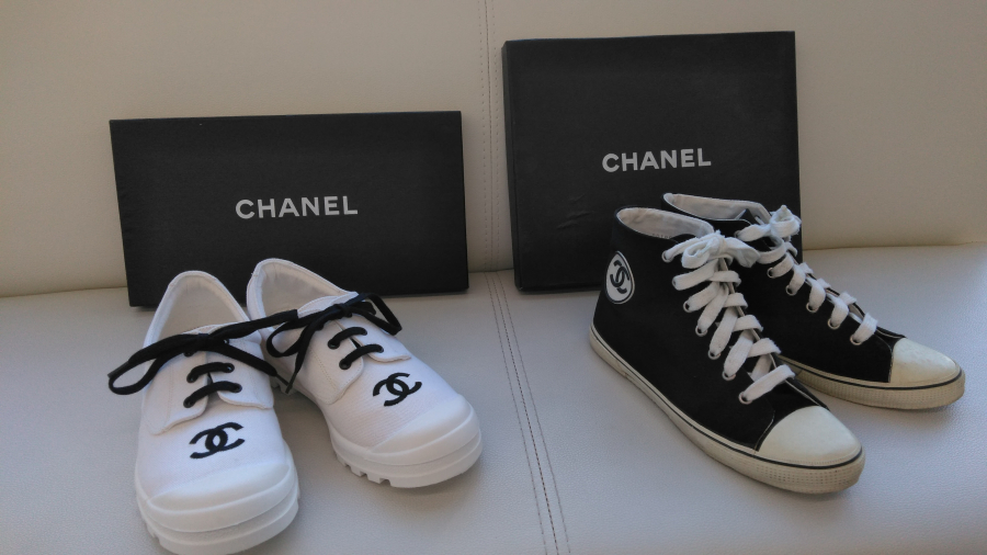 シャネルスニーカーの買取実績【いわき小名浜店/福島県/いわき市】 福島県いわき市にあるザ・ゴールド いわき小名浜店の画像1