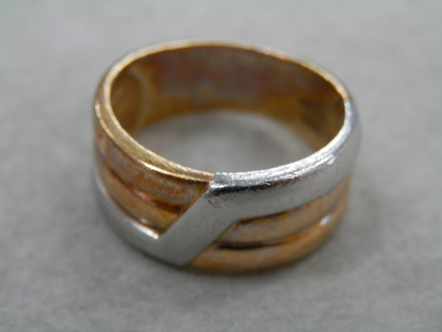 18金プラチナ900コンビリングの買取実績【いわき小名浜店/福島県/いわき市】 福島県いわき市にあるザ・ゴールド いわき小名浜店の画像1