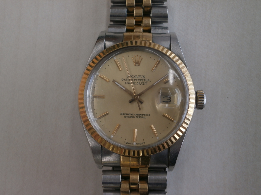 ロレックス　デイトジャストの買取実績【いわき小名浜店/福島県/いわき市】 福島県いわき市にあるザ・ゴールド いわき小名浜店の画像1