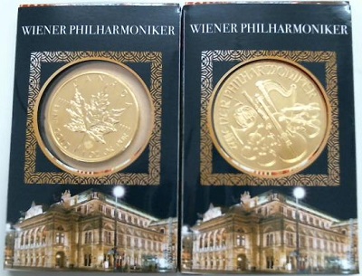 メイプルリーフ･ウィーンハーモニー金貨【いわき小名浜店】 福島県いわき市にあるザ・ゴールド いわき小名浜店の画像1