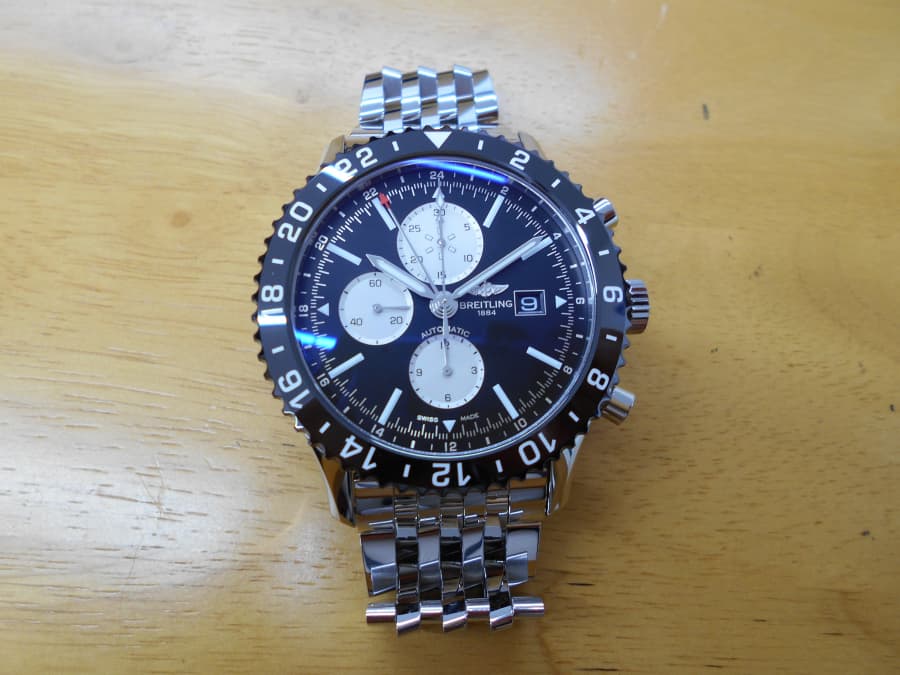 ブライトリング　クロノライナーの買取実績【郡山新さくら通り店/福島県/郡山市】 福島県郡山市にあるザ・ゴールド 郡山新さくら通り店の画像1