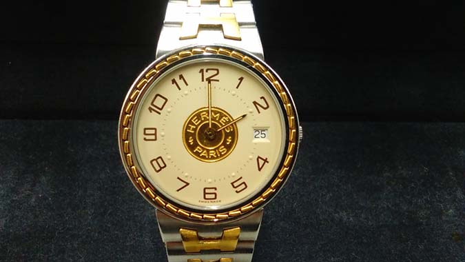 エルメス　セリエウォッチの買取実績【郡山新さくら通り店/福島県/郡山市】 福島県郡山市にあるザ・ゴールド 郡山新さくら通り店の画像1