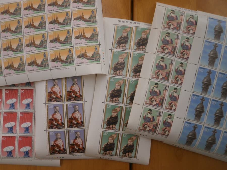 切手の買取実績【郡山新さくら通り店/福島県/郡山市】 福島県郡山市にあるザ・ゴールド 郡山新さくら通り店の画像1