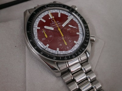 オメガ　スピードマスター　シューマッハモデルの買取実績【郡山新さくら通り店/福島県/郡山市】 福島県郡山市にあるザ・ゴールド 郡山新さくら通り店の画像1