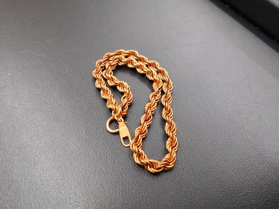 18金ブレスレットの買取実績【郡山新さくら通り店/福島県/郡山市】