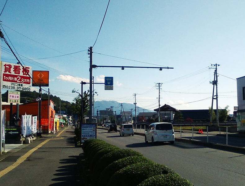 郡山・猪苗代方面からお越しの場合（河東ICより国道49号線）