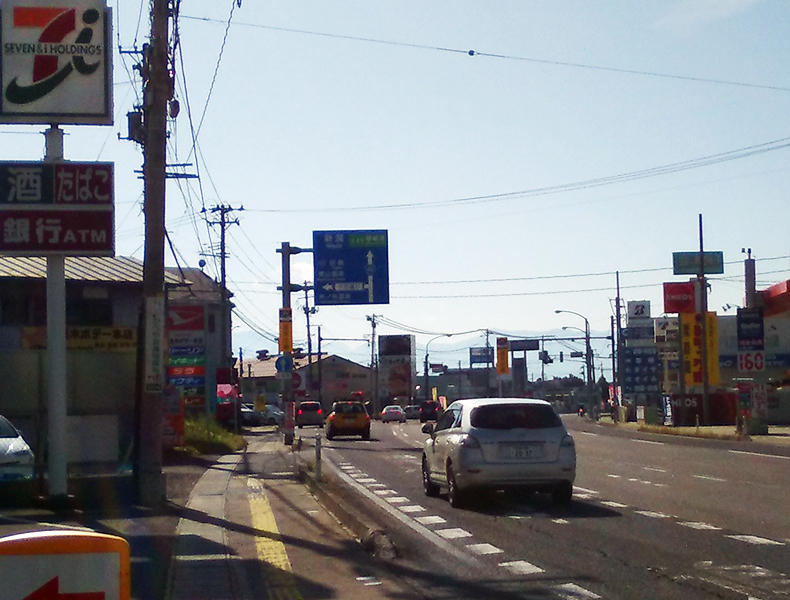 郡山・猪苗代方面からお越しの場合（河東ICより国道49号線）