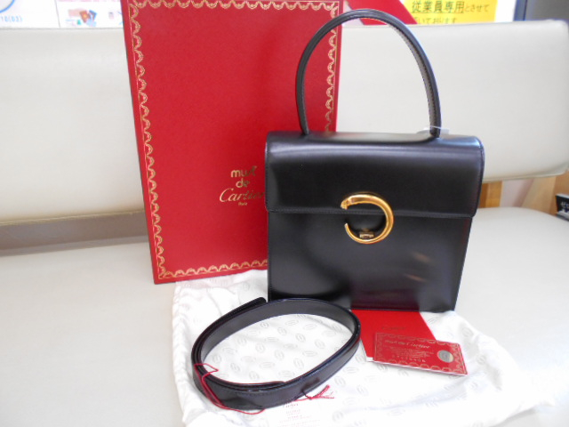 カルティエ☆パンテール2WAYﾊﾝﾄﾞﾊﾞｯｸﾞ【会津若松店】 福島県会津若松市にあるザ・ゴールド 会津若松店の画像1