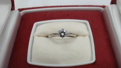 ダイヤモンドリング☆　【会津若松店】 福島県会津若松市にあるザ・ゴールド 会津若松店の画像1