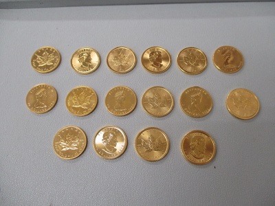 金貨・コイン・メープルリーフ【会津若松店】 福島県会津若松市にあるザ・ゴールド 会津若松店の画像1