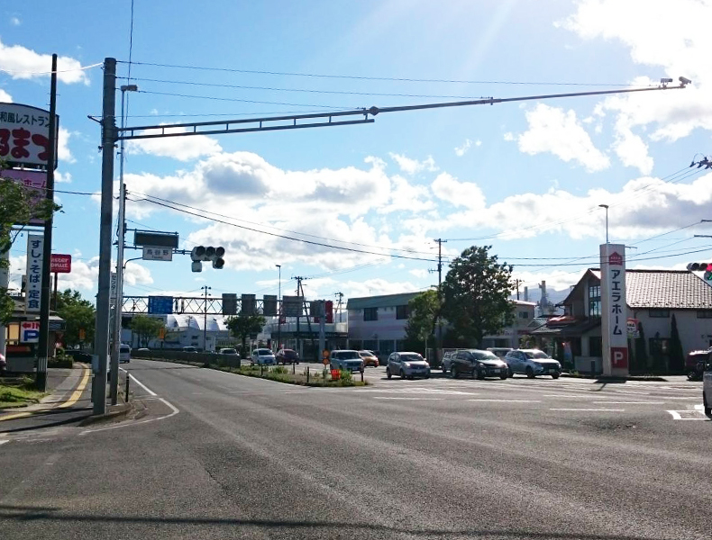 仙台・白石方面からお越しの場合（国道4号線）