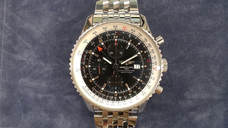 ブライトリング　ナビタイマーワールドの買取実績【福島店/福島県/福島市】 福島県福島市にあるザ・ゴールド 福島店の画像1