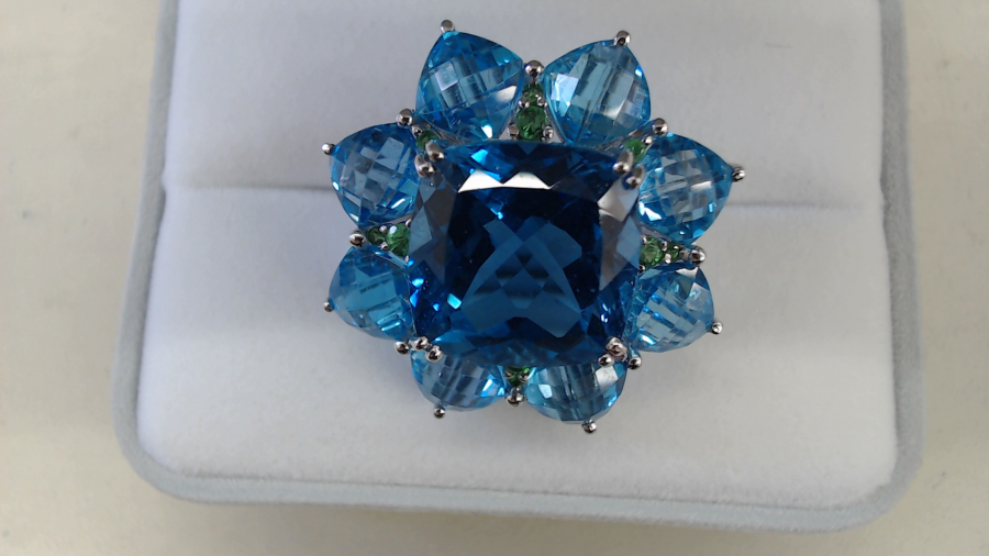 ブルートパーズ　リングの買取実績【福島店/福島県/福島市】