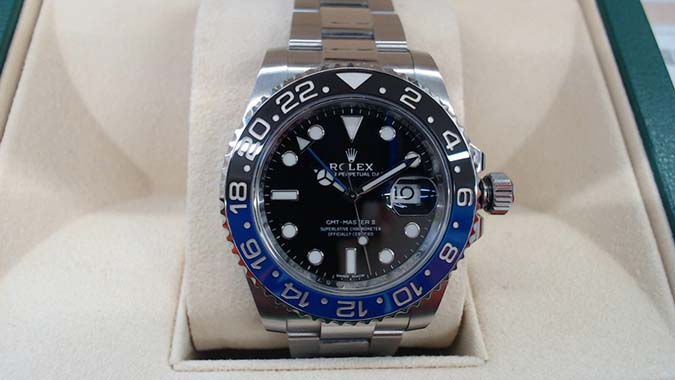ロレックス　GMTマスターⅡの買取実績【福島店/福島県/福島市】 福島県福島市にあるザ・ゴールド 福島店の画像1