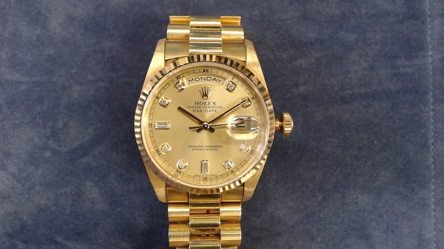 ROREX　デイデイトの買取実績【福島店/福島県/福島市】 福島県福島市にあるザ・ゴールド 福島店の画像1