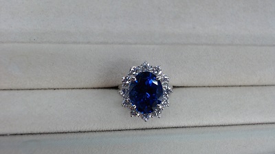 タンザナイト　リング【福島店】 福島県福島市にあるザ・ゴールド 福島店の画像1