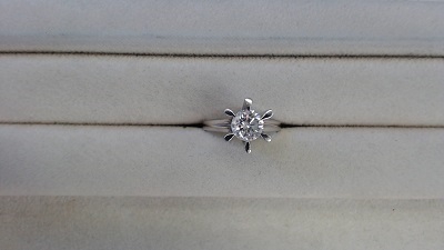 プラチナダイヤモンドリング【福島店】 福島県福島市にあるザ・ゴールド 福島店の画像1