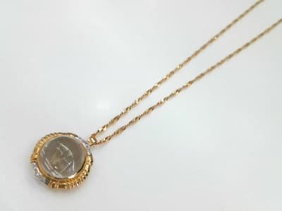 ルチルクオーツネックレス【南吉成店】 宮城県仙台市にあるザ・ゴールド 南吉成店の画像1