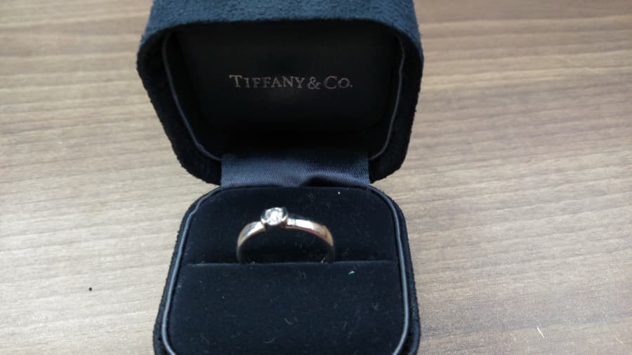 ティファニーダイヤモンドリングの買取実績【南吉成店/宮城県/仙台市】 宮城県仙台市にあるザ・ゴールド 南吉成店の画像1