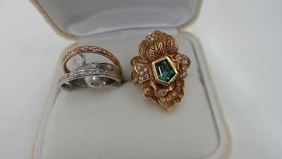 18金リング【南吉成店】 宮城県仙台市にあるザ・ゴールド 南吉成店の画像1