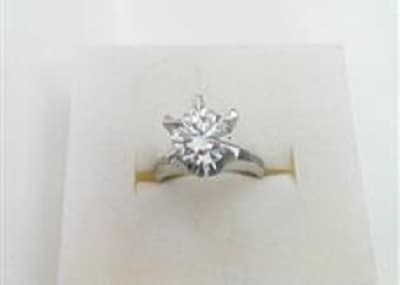 プラチナダイヤモンドリング【南吉成店】 宮城県仙台市にあるザ・ゴールド 南吉成店の画像1