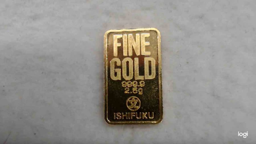 インゴット2.5ｇの買取実績【東仙台店/宮城県/仙台市/宮城野区】 宮城県仙台市にあるザ・ゴールド 東仙台店の画像1